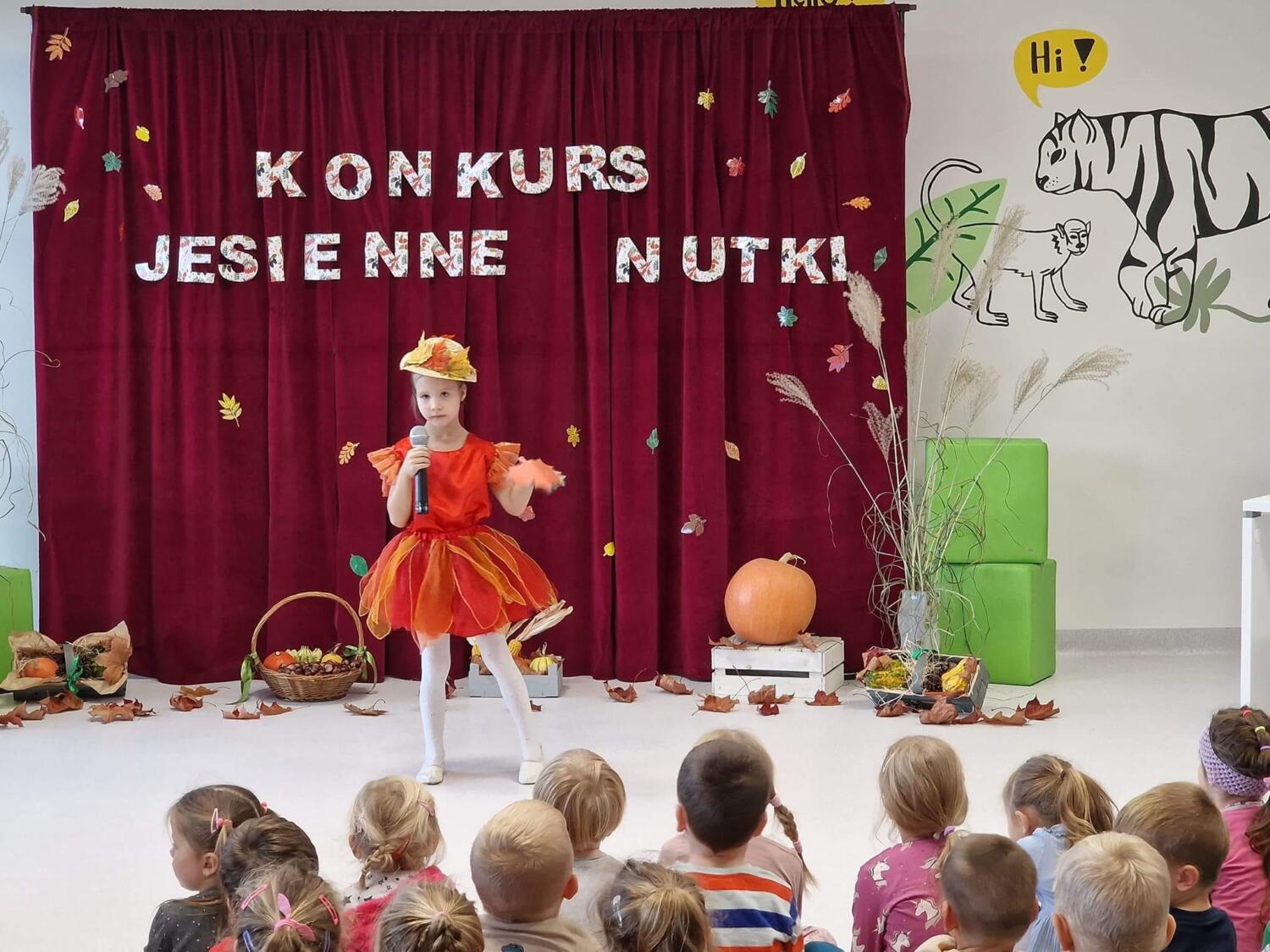 Konkurs muzyczny „Jesienne nutki”. Dziękujemy za cudowne jesienne melodie.